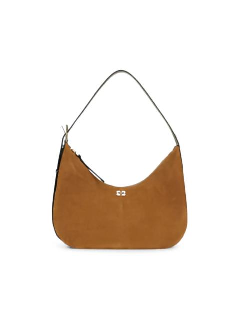 GANNI Ganni Brown Shoulder Bags Women