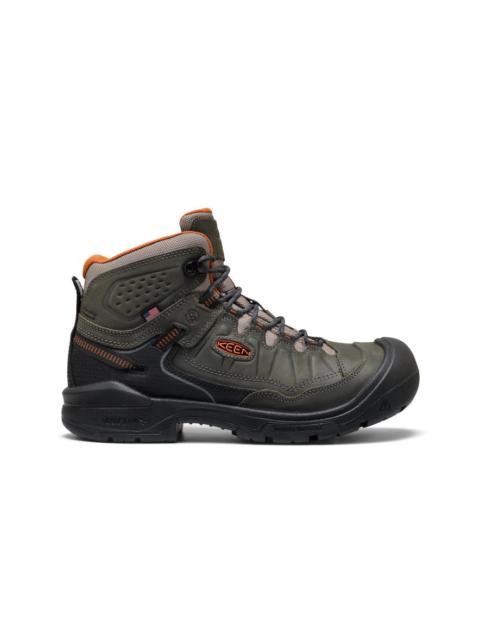 KEEN Men's Targhee IV Waterproof Work Boot (Carbon Toe)