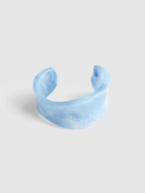 Madewell Resin Sculptural Wide Cuff Bracelet