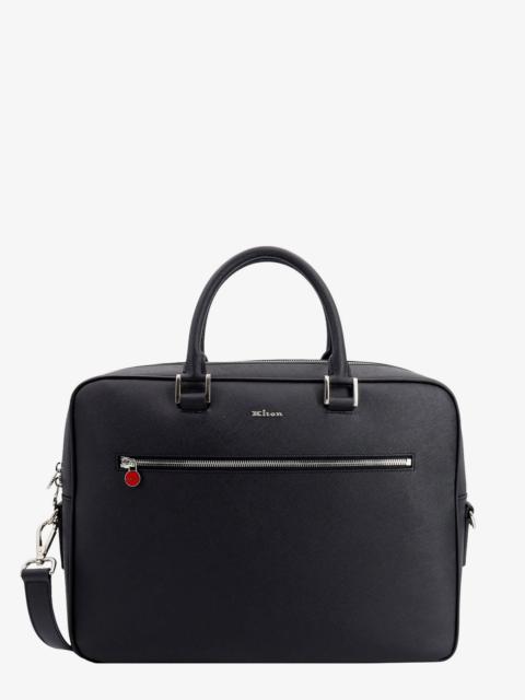 Other Designers Kiton Ciro Paone Leather Work Bag