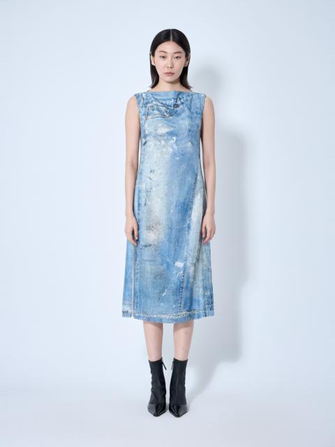 Acne Studios Printed Sequin Midi Dress