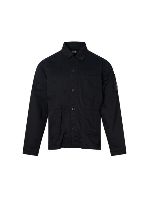 C.P. Company Diagonal Flatt Nylon Button Overshirt