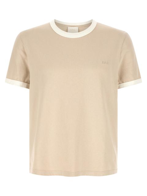 A.P.C. A.P.C. Men Logo Embroidery T-Shirt
