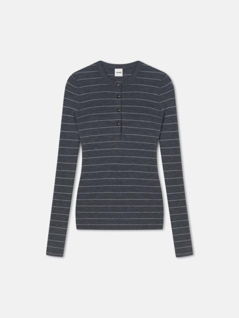 Nanushka Striped Terry Merino Top