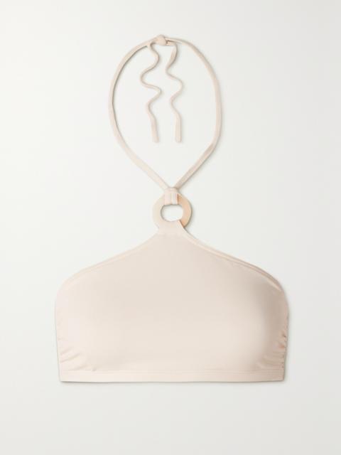 ERES Pleine Lune Galaxie Embellished Halterneck Bikini Top