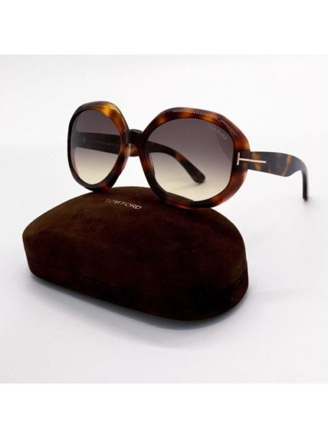 TOM FORD NEW TOM FORD GEORGIA-02 TF1011 52B OVERSIZED WOMEN SUNGLASSE