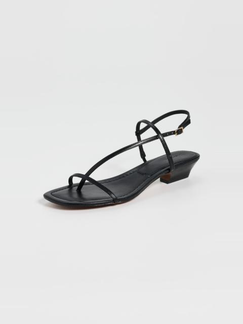 Madewell The Maycie Asymmetric T-Strap Sandal