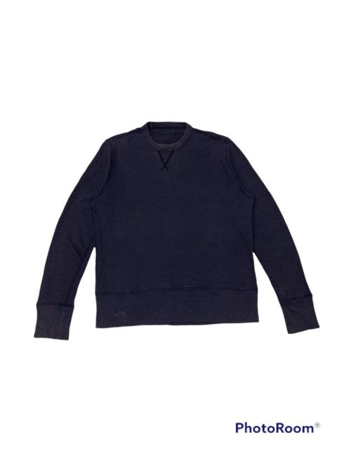 Our Legacy VINTAGE SUN FADED OUR LEGACY BASE SWEAT NAVY SWEATSHIRT