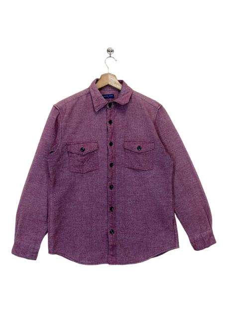 Other Designers Kansai Yamamoto - Kansai Jean Button Shirt Kansai Jean Jacket Size M
