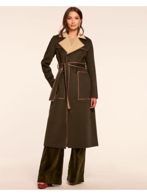RAMY BROOK Josie Wool Blend Belted Coat