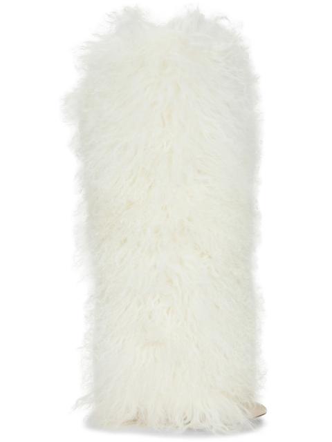 PARIS TEXAS Furry Stiletto Boot
