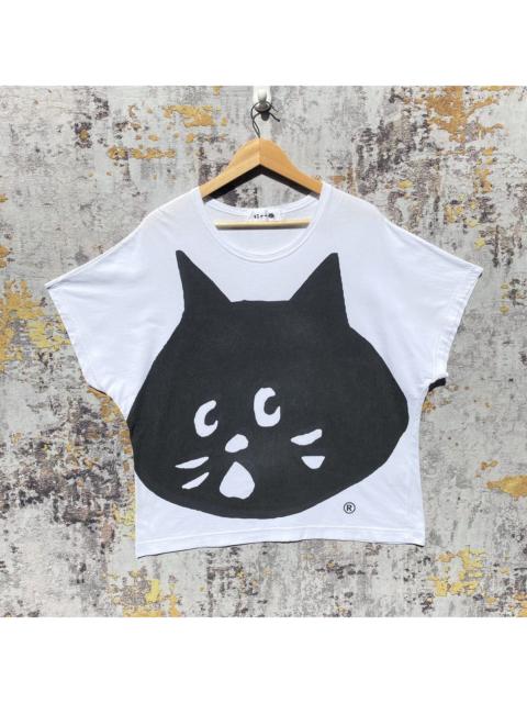 ISSEY MIYAKE Ne-Net Issey Miyake Tee Ne-Net Big Iconic Cat Japan Designer