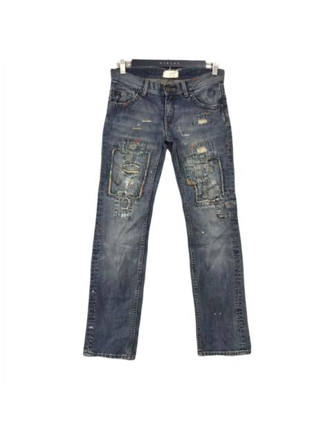 Other Designers Japanese Brand - Japanese Designer A:R Denim Patchwork Jeans