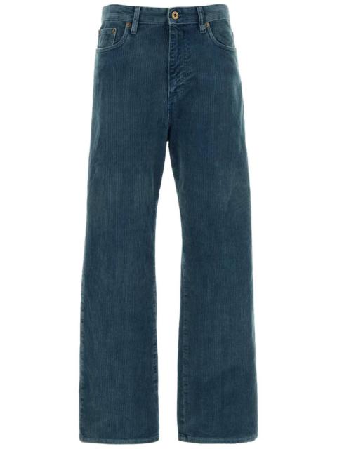 Miu Miu logo-patch trousers