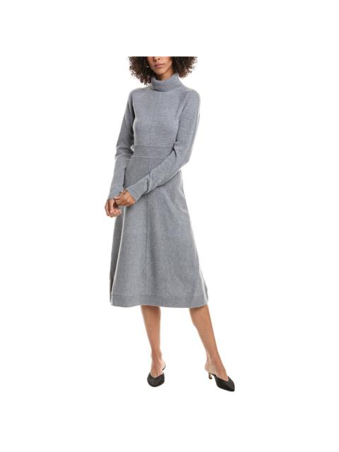 DEREK LAM 10 CROSBY Derek Lam 10 Crosby Maizie Mock Neck Pleated Sweaterdress