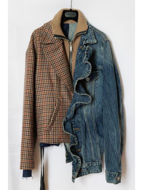 Other Designers Ben Taverniti Unravel Project - asymmetrical jacket