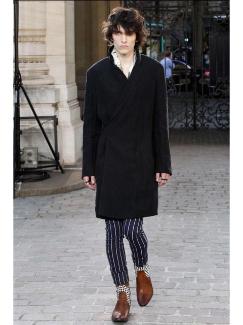 Haider Ackermann SS16 Runway Blue Stripe Skinny Pants Size S