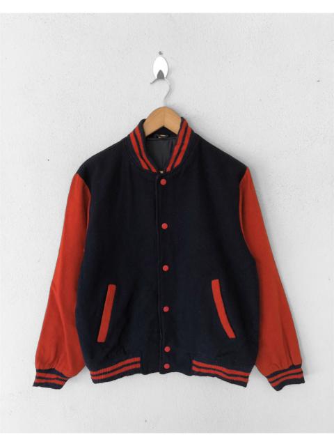 Other Designers Japanese Brand - 🔥Vintage wool varsity bomber jacket