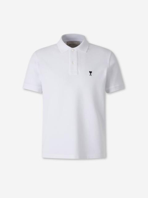 AMI Paris SHORT-SLEEVE POLO SHIRT