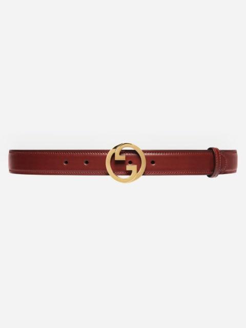 GUCCI Gucci Blondie Leather Belt