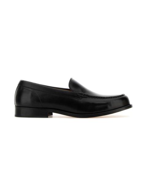 A.P.C. Black Leather Loafers