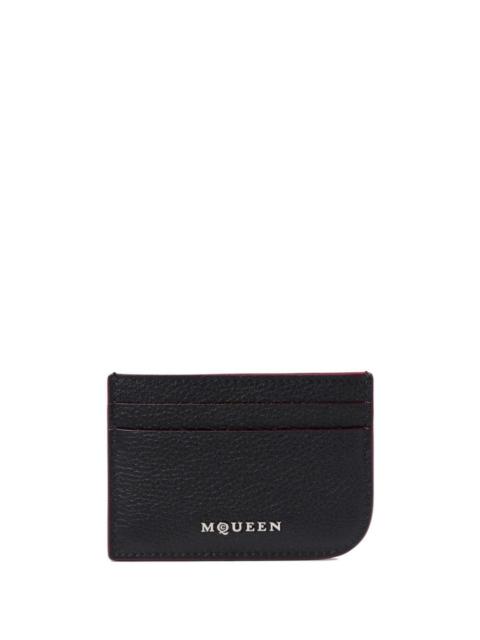 Alexander McQueen Alexander Mcqueen Women Sling Leather Card Case