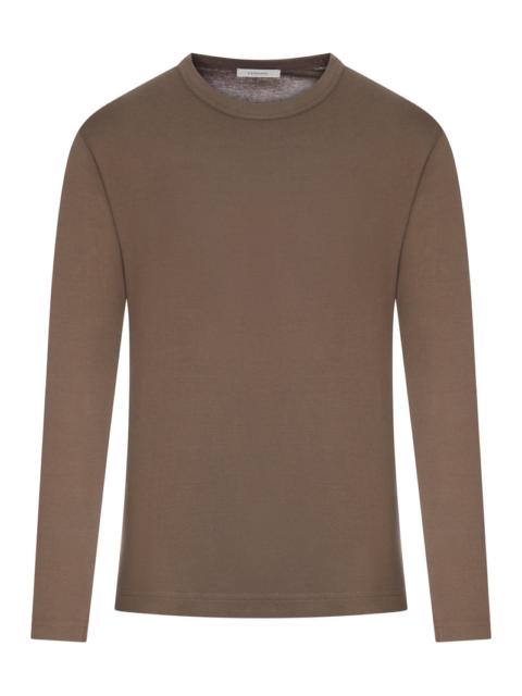 Lemaire Lemaire Women Long-Sleeved Cotton T-Shirt