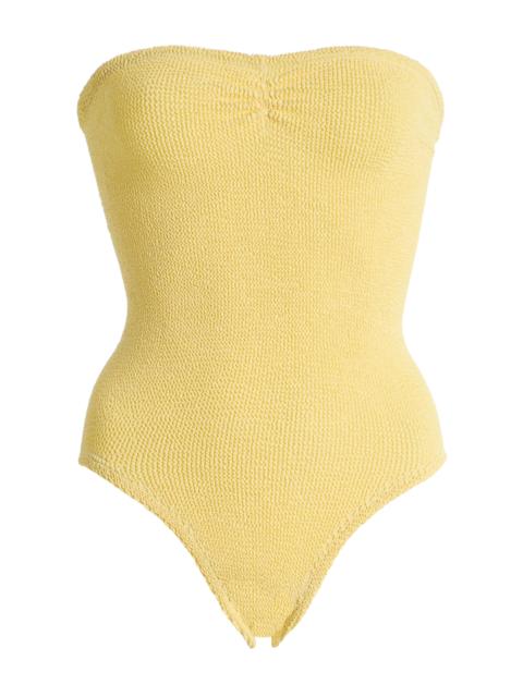 Hunza G Brooke One-Piece Swimsuit yellow