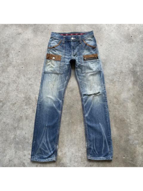 Other Designers Vintage Edwin Exclusive Distressed Faded Denim Jeans Pants