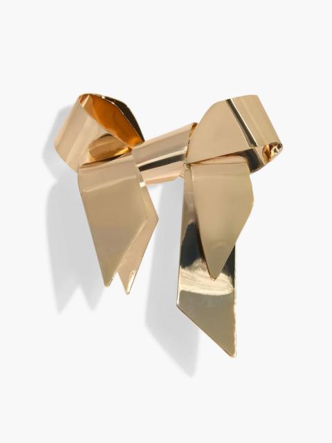 CAROLINA HERRERA Gold-tone brooch