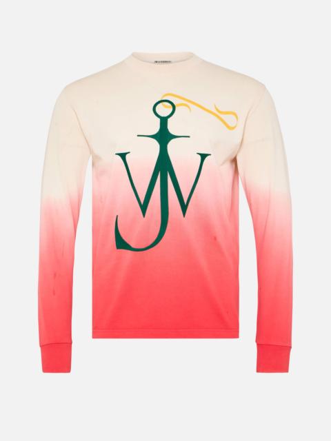 Other Designers Jw Anderson Men Dip Dye Anchor Longsleeve