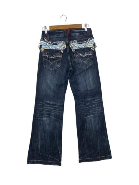 Other Designers Seditionaries - Japanase brand oririn gothic flared denim very rare