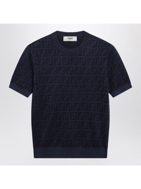 FENDI Fendi Pink Ff Wool And Silk Jumper Women