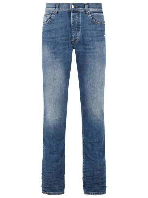 AMIRI Amiri 'Stack' Blue Cotton Jeans Men