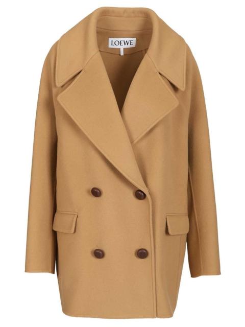 Loewe Loewe Women Short Wool Coat