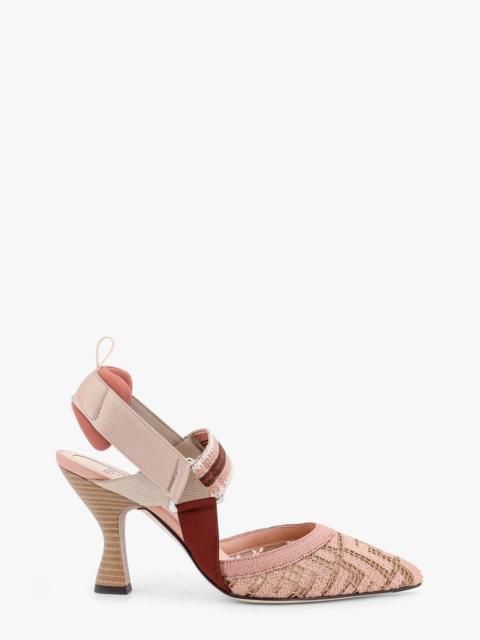 FENDI Fendi Colibrì 85mm Heeled Slingback Pumps