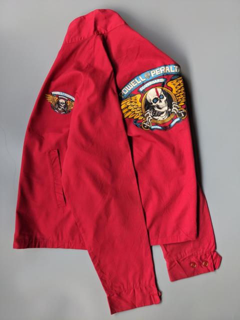 Other Designers Vintage 80s Powell Peralta winged ripped jacket
