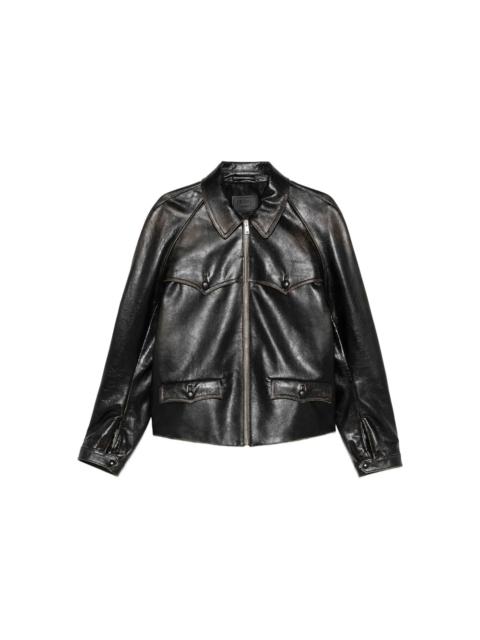 Prada Prada Black Jackets - Leather Jackets Men