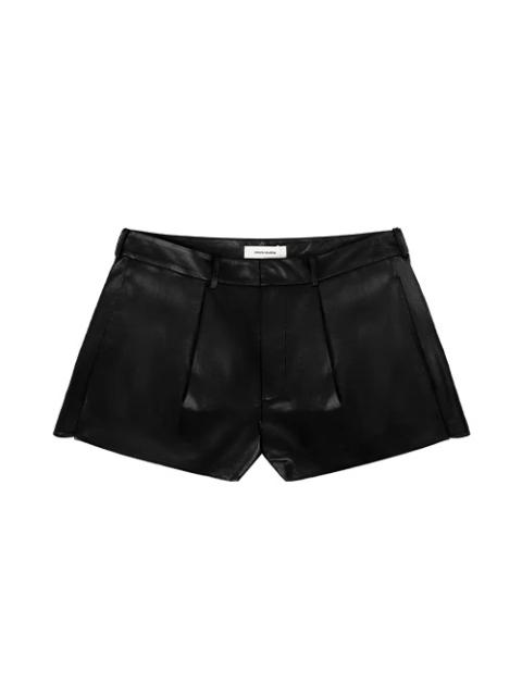 entire studios PUNY SHORT BLACK LEATHER
