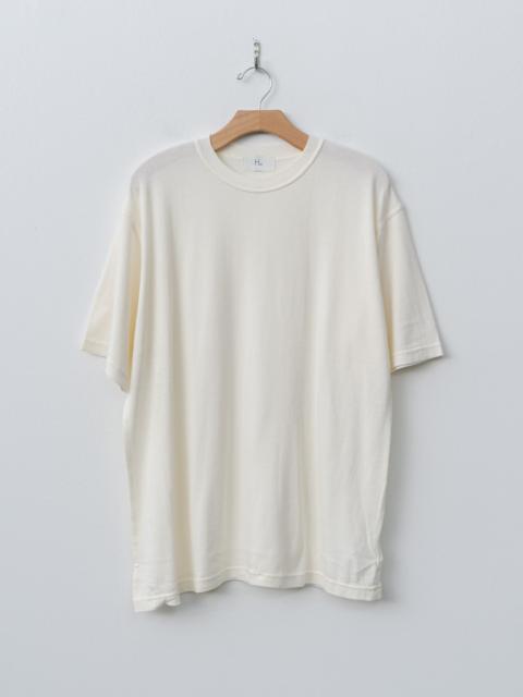 HERILL Cotton Cashmere T-Shirt - White