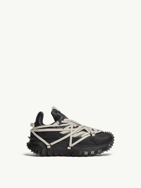 Moncler Moncler + Rick Owens Trailgrip Megalace Leather Sneakers