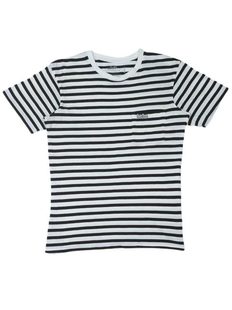 Other Designers Fruit Of The Loom - RARE! BLUE BLUE JAPAN x FOTL STRIPED POCKET TEE