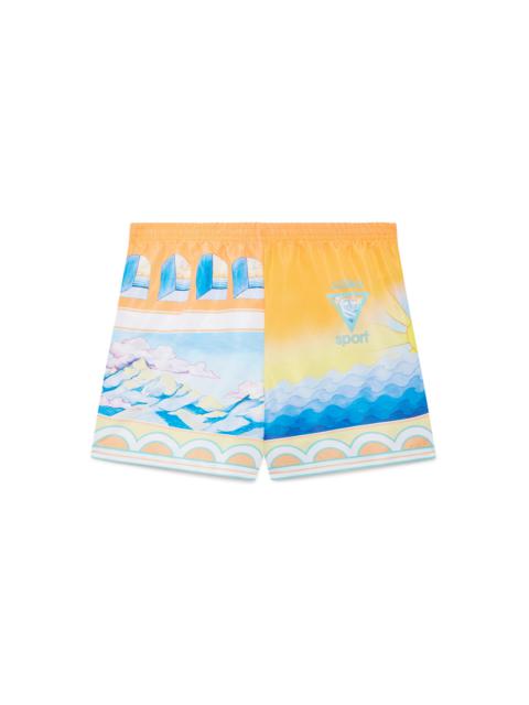 CASABLANCA Surreal Pool Swim Shorts | Casablanca Paris
