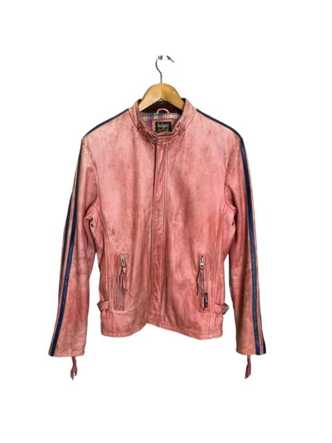 Schott Schoot Patina Biker Jacket