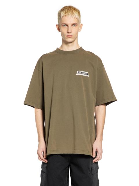 BALENCIAGA Masking Tape T-shirt Medium Fit