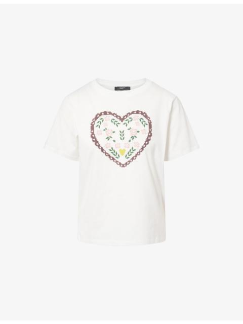 WEEKEND Max Mara Tenue Round-Neck Cotton-Jersey T-Shirt