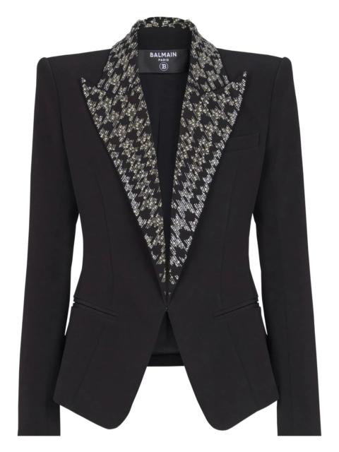 Balmain Balmain Embroidered Button Blazer