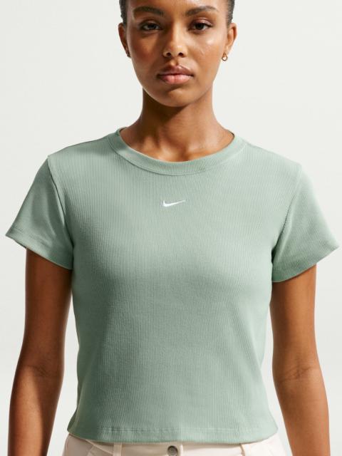 Nike Nike Women's Sportswear Tight Ribbed Short-Sleeve T-Shirt