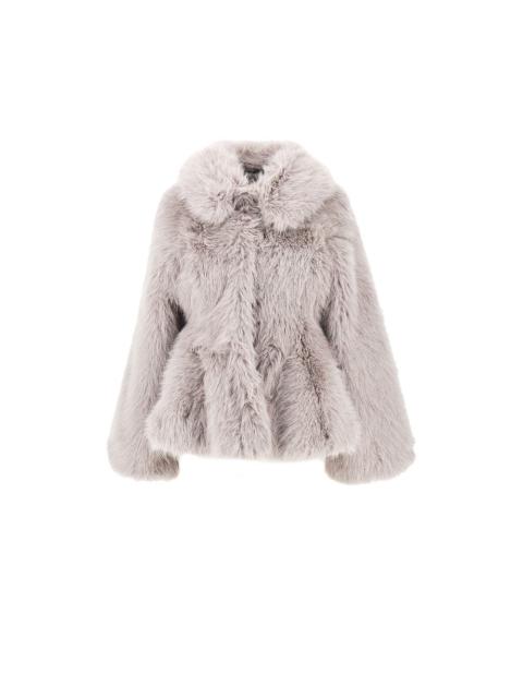 ROTATE Rotate Women Faux Fur Flared Jacket