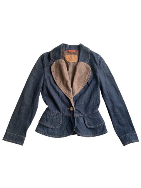 Vivienne Westwood Vivienne Westwood Heart Denim Blazer